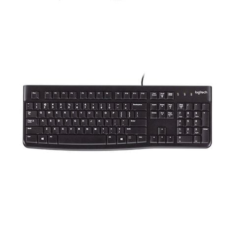 Bàn phím Logitech K120 (USB/Đen)