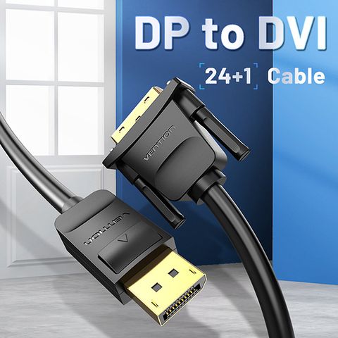 Cáp chuyển Displayport to DVI dài 1.5m Vention HAFBG