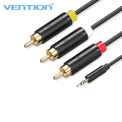 Cáp AV 3.5mm  to 3RCA Vention 1.5m BCJBG