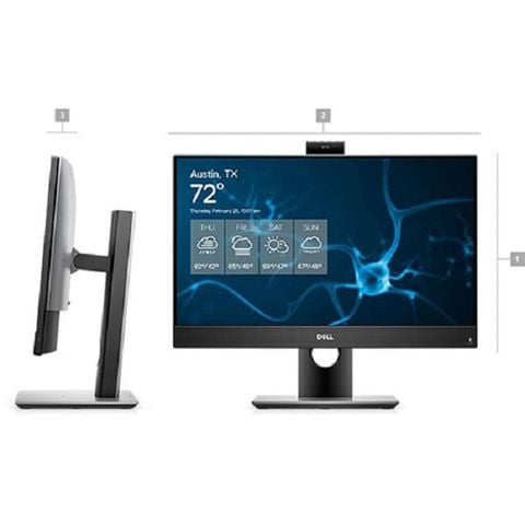 Máy tính Dell OptiPlex AIO 7480 (i7-10700T/8GB/512GB SSD/23.8 inch FHD Touch/Ubuntu)