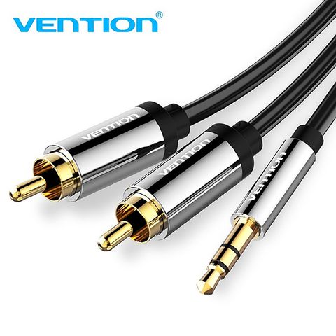 Cáp Audio 3.5mm Male to 2RCA Male Vention 5m BCFBI