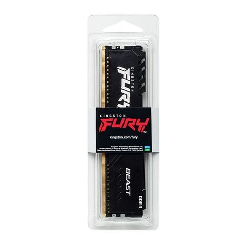 Bộ nhớ trong Kingston Fury Beast 16GB DDR4 3200Mhz