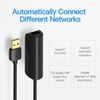 Cáp chuyển đổi USB 2.0 to 100Mbps Ethernet Vention CEGBB