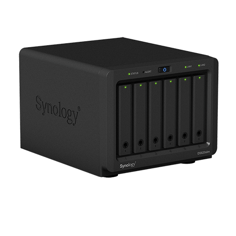 Thiết bị lưu trữ mạng Synology DS620slim