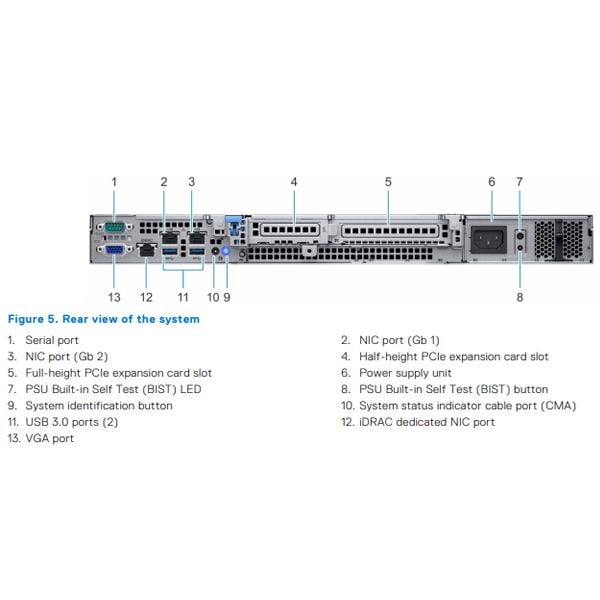 Poweredge R240 Power Button Server Dell PowerEdge R240 - 3.5