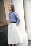  Mia Long Skirt - White 
