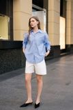  Sum Striped Shirt - Blue 