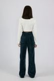  Spiral Wool Top - Trắng 