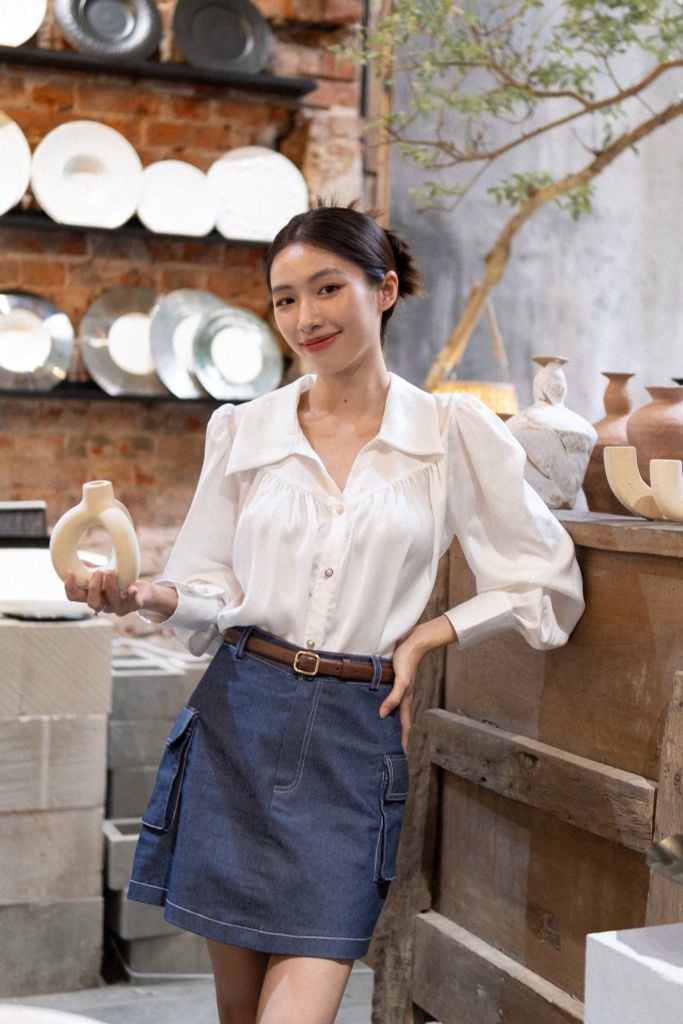 Charlie Shirt - Trắng