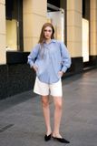  Sum Striped Shirt - Blue 