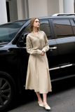  Mia Long Skirt - Natural 