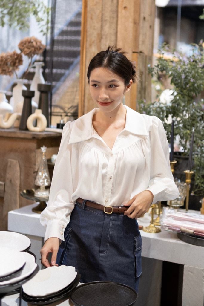 Charlie Shirt - Trắng