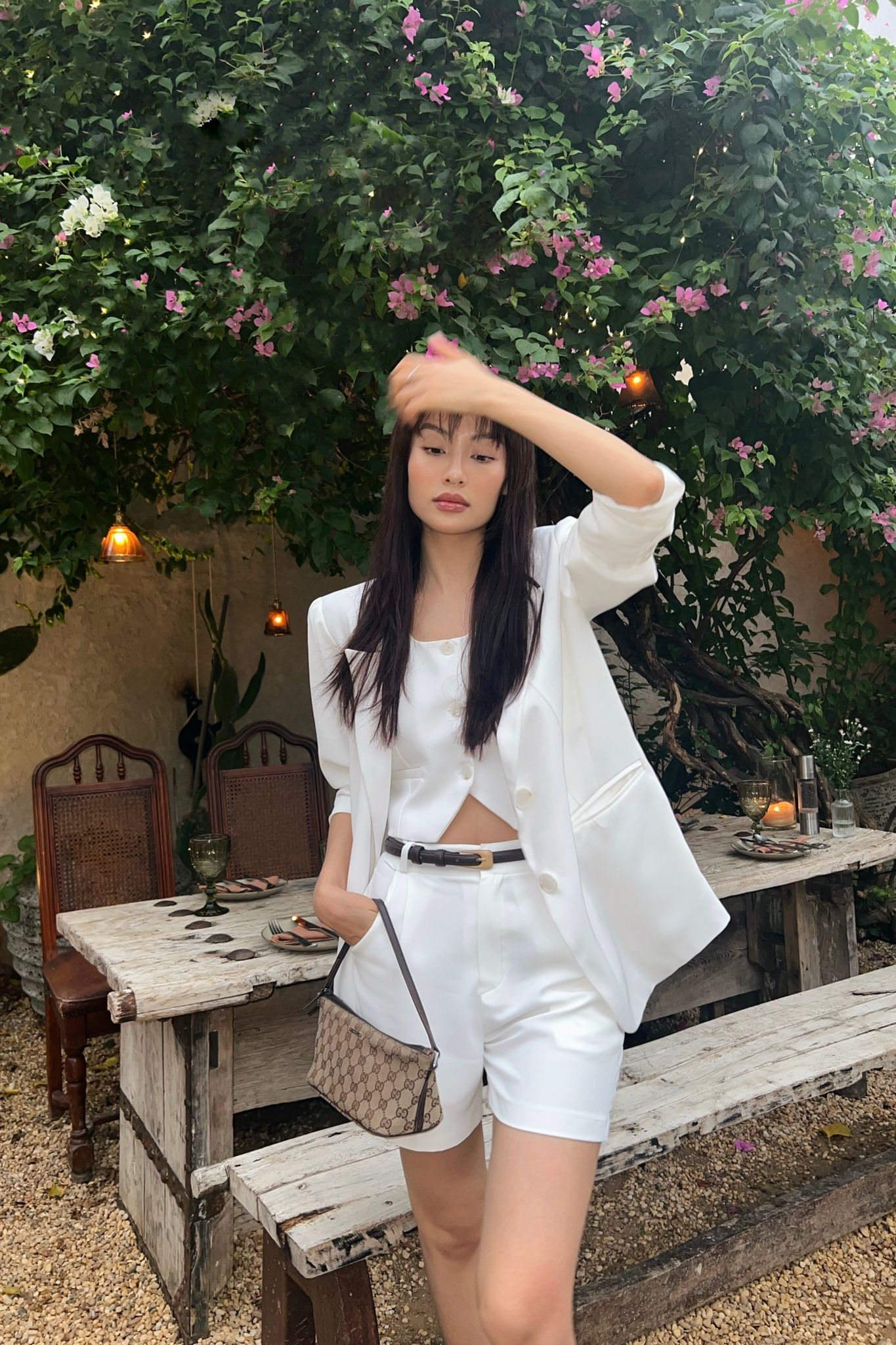  Ruby Shorts - White 