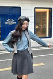  Denim Regular Shirt - Xanh Nhạt 