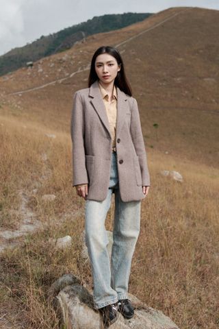  ZL Straight Jeans - Xanh Nhạt 