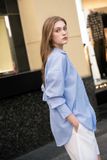  Sum Striped Shirt - Blue 