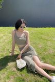  Pleated Tube - Olive 