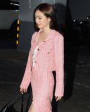  Diana Tweed Jacket - Hồng 