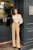  Twill Pants - Nâu Tây 