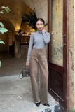  Brown Wide Jeans 