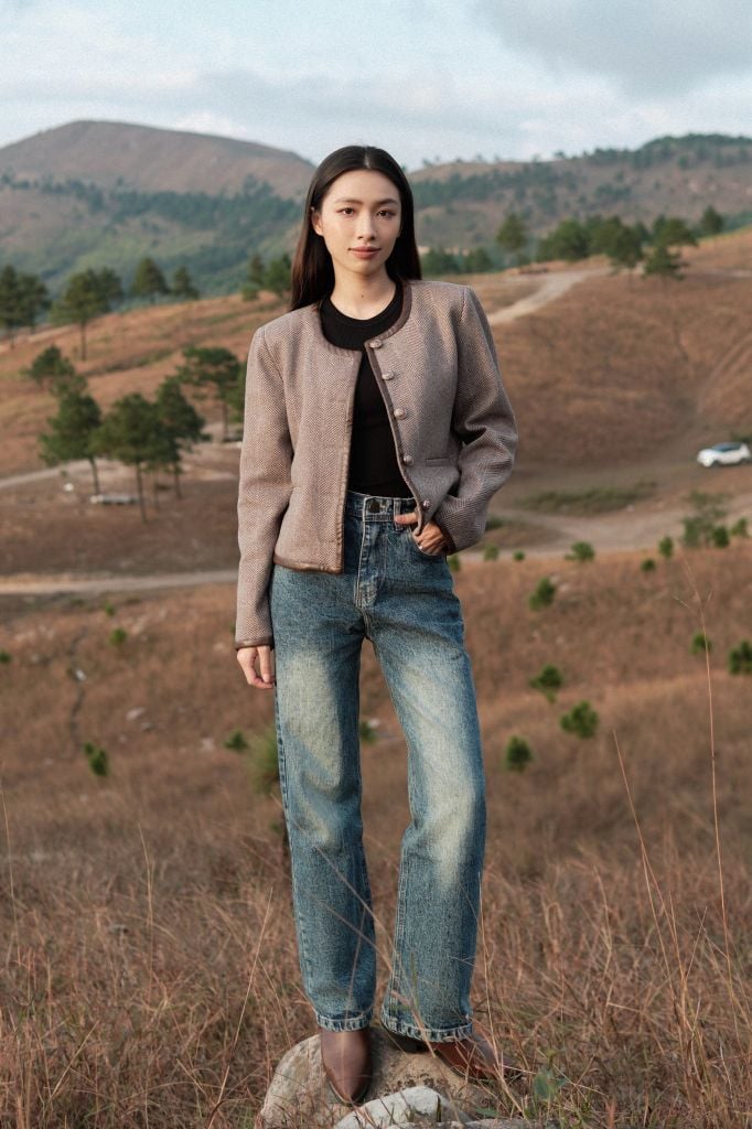 ZL Straight Jeans - Xanh Đậm