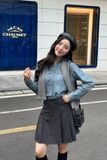  Denim Regular Shirt - Xanh Nhạt 