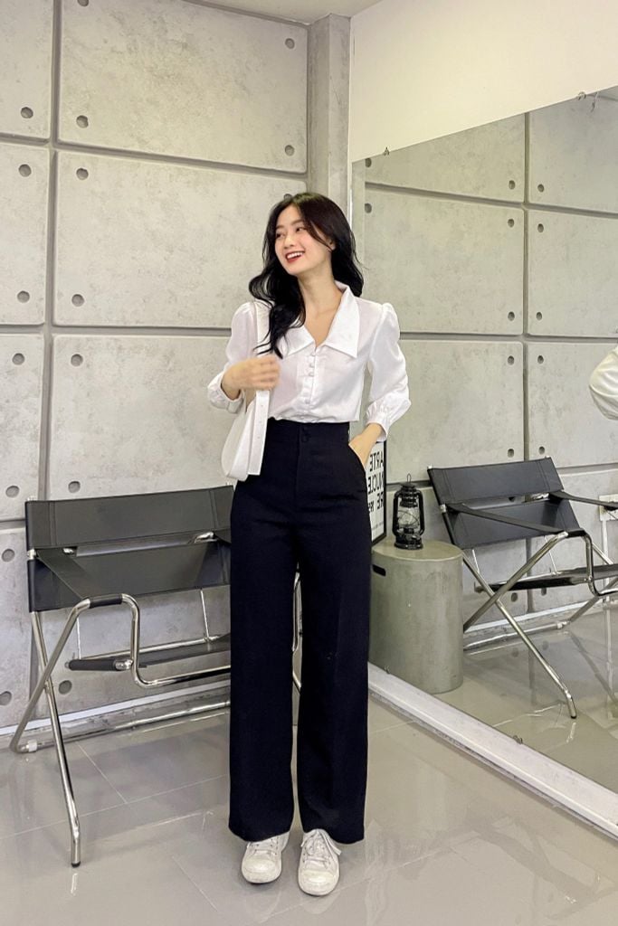 Buttoned Pants