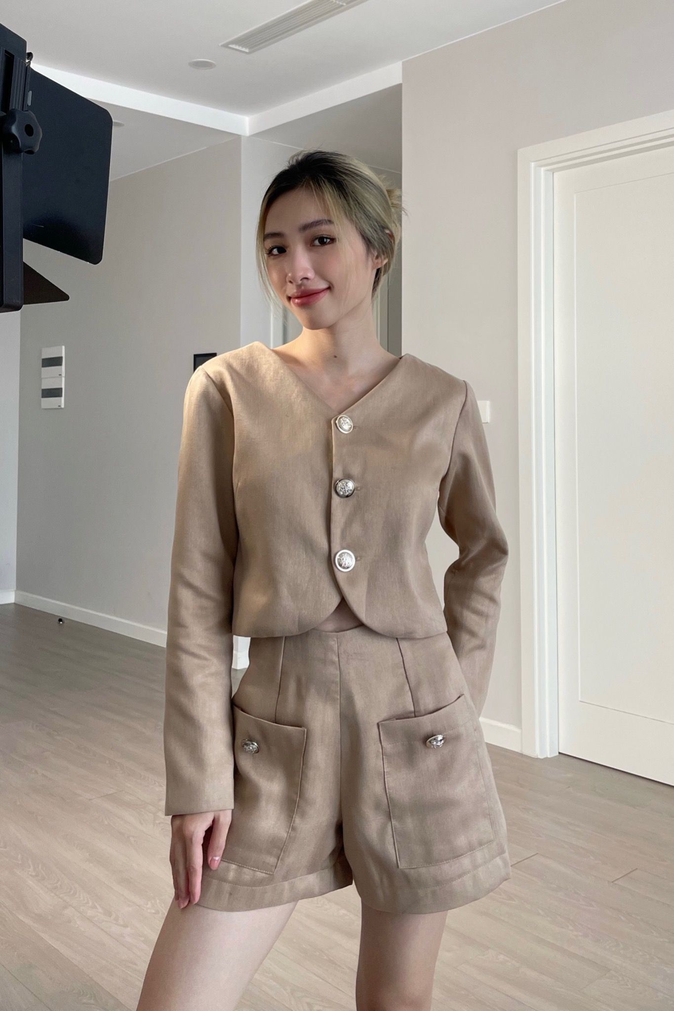  Serren Top - Brown 