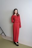  Wool Maven Skirt - Red 