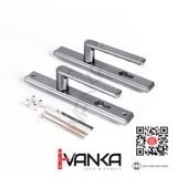 BỘ KHÓA CỬA ĐI IVANKA - TAY NẮM KHẮC HOA VĂN