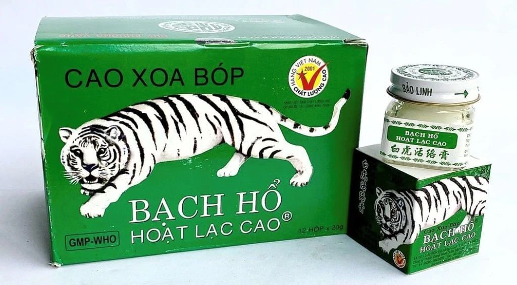  Dầu cao Bạch Hổ hoạt lạc cao 20gr - 519 