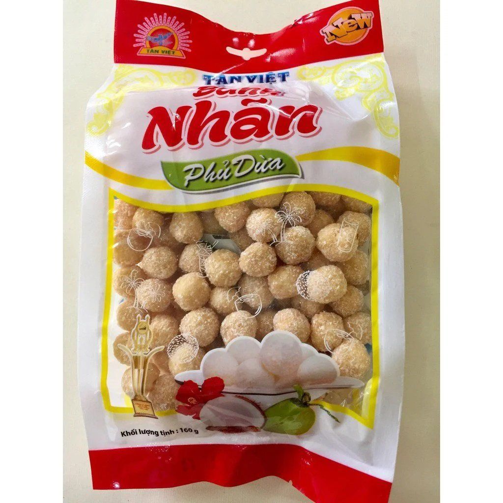  Bánh nhãn phủ dừa Tân Việt 160g - 1209013 