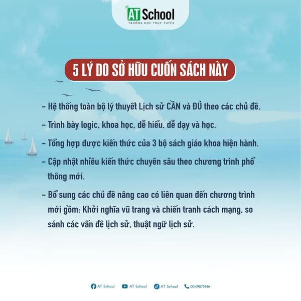  12 CHỦ ĐỀ LỊCH SỬ CHUYÊN SÂU (ÔN THI DGNL, TỐT NGHIỆP THPT CHƯƠNG TRÌNH MỚI) 