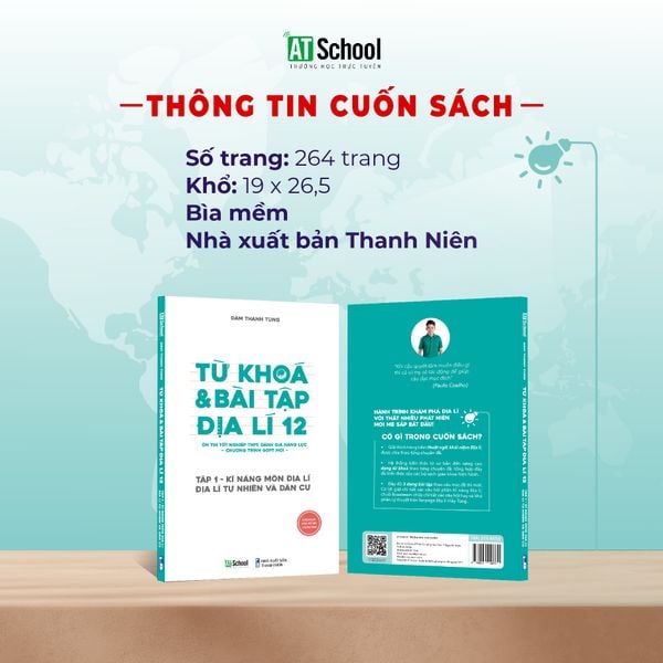  (HẾT) TỪ KHÓA VÀ BÀI TẬP ĐỊA LÍ 12 ÔN THI TỐT NGHIỆP THPT, ĐGNL THEO CHƯƠNG TRÌNH GDPT MỚI 