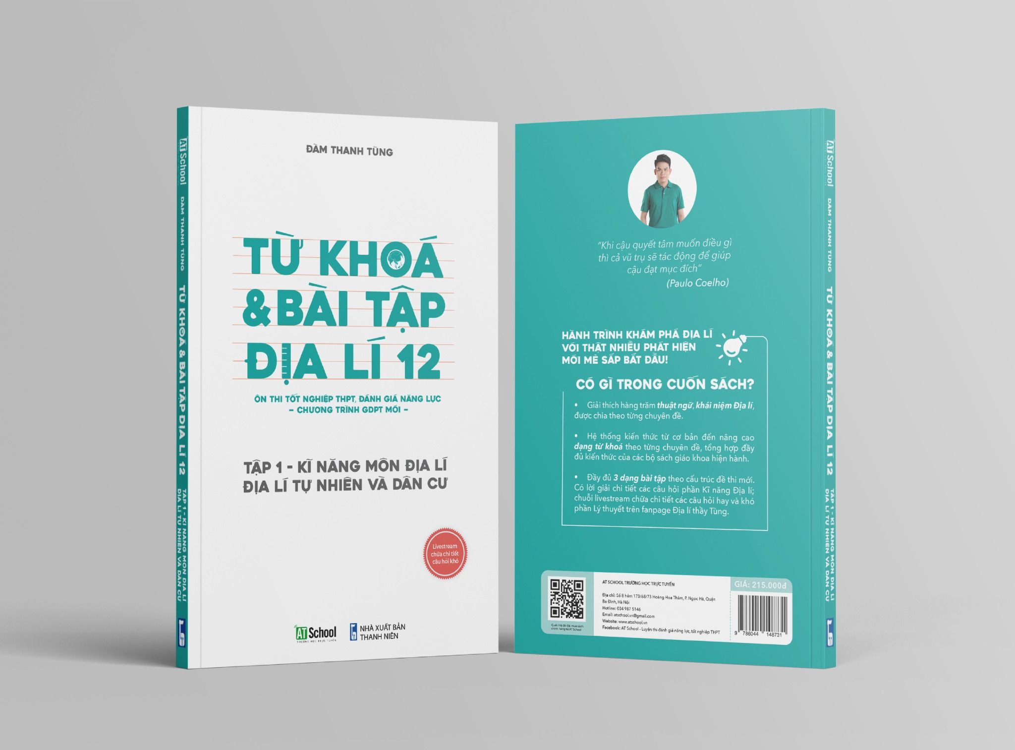  (TẬP 1) TỪ KHÓA VÀ BÀI TẬP ĐỊA LÍ 12 ÔN THI TỐT NGHIỆP THPT, ĐGNL THEO CHƯƠNG TRÌNH GDPT MỚI 