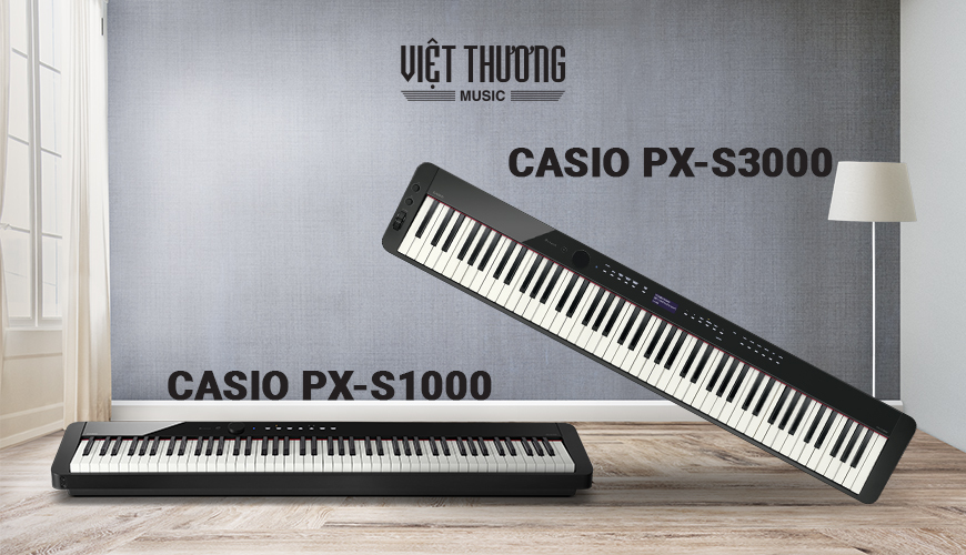 piano điện casio px-s1000 và px-s3000 tại việt thương shop