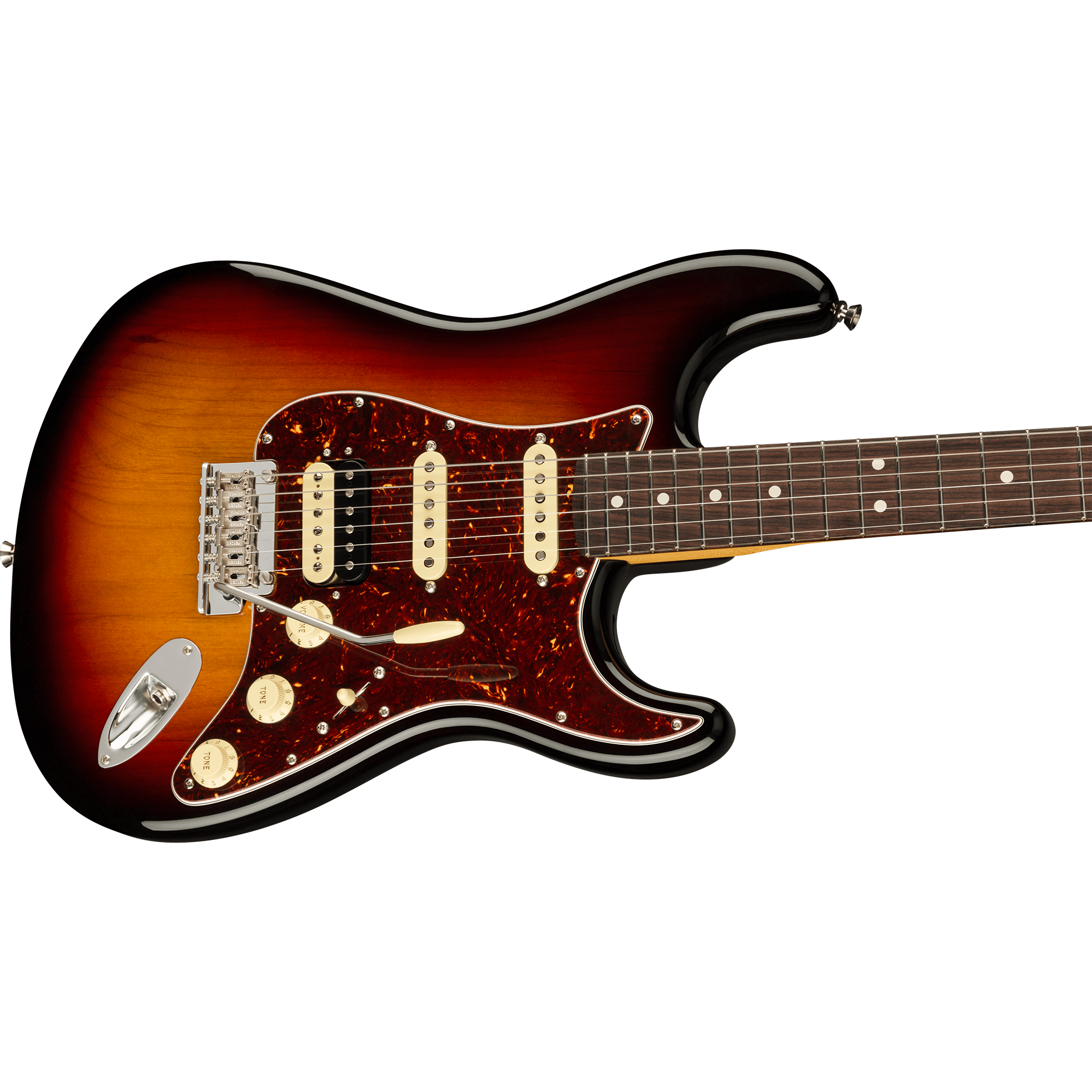  FENDER AMERICAN PROFESSIONAL II STRAT HSS ROSEWOOD 3-COLOR SUNBURST #0113910700