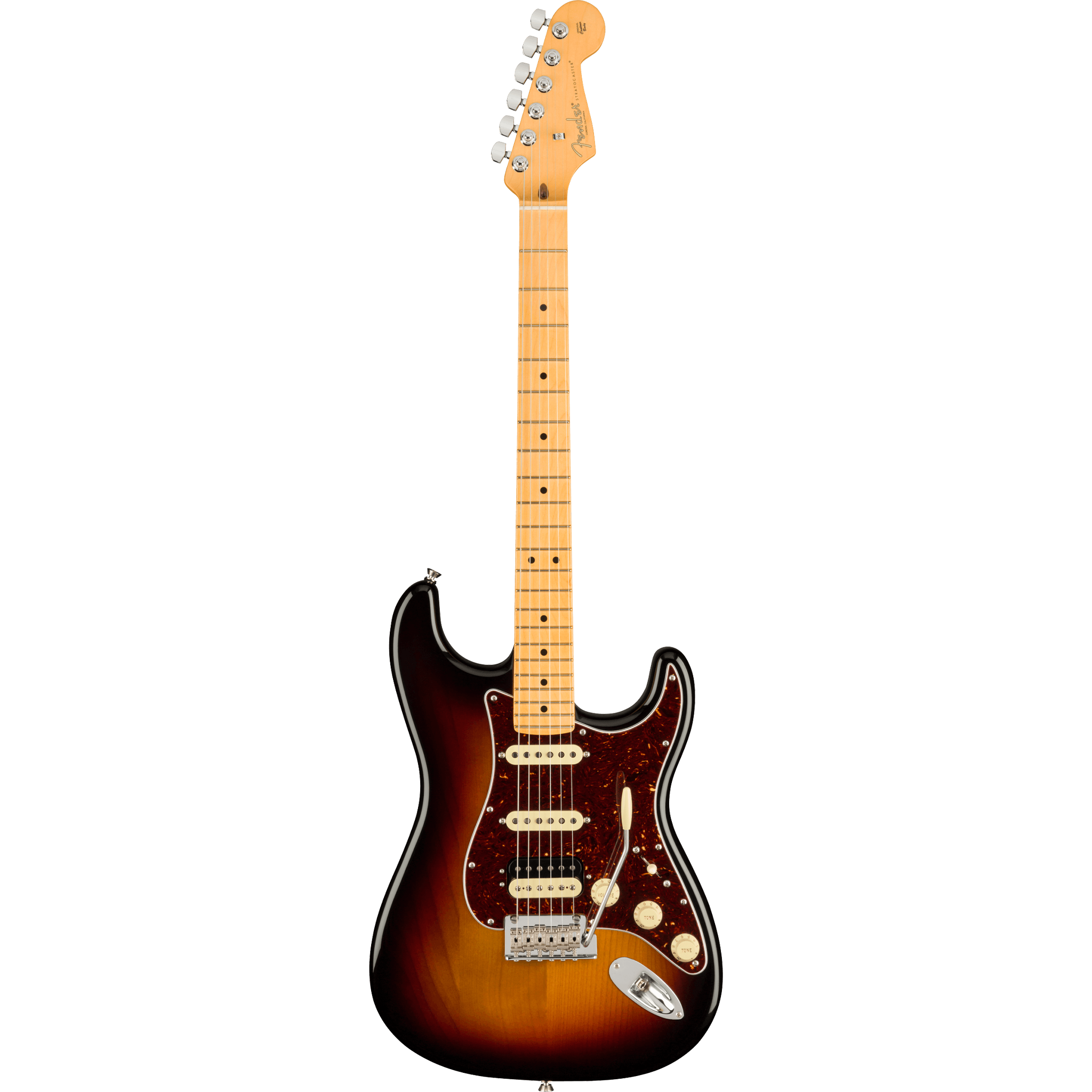  FENDER AMERICAN PROFESSIONAL II STRAT HSS MAPLE 3-COLOR SUNBURST #0113912700