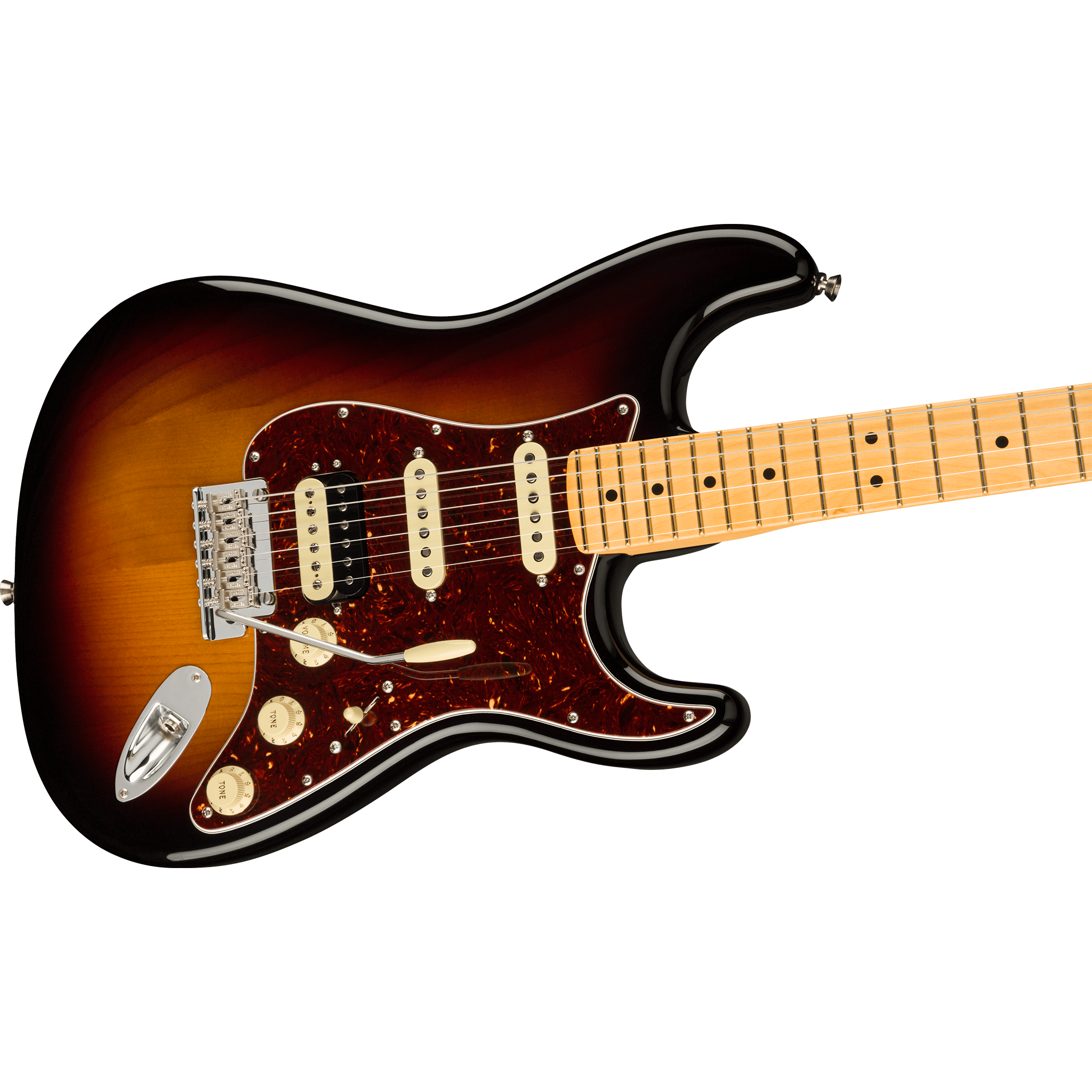  FENDER AMERICAN PROFESSIONAL II STRAT HSS MAPLE 3-COLOR SUNBURST #0113912700