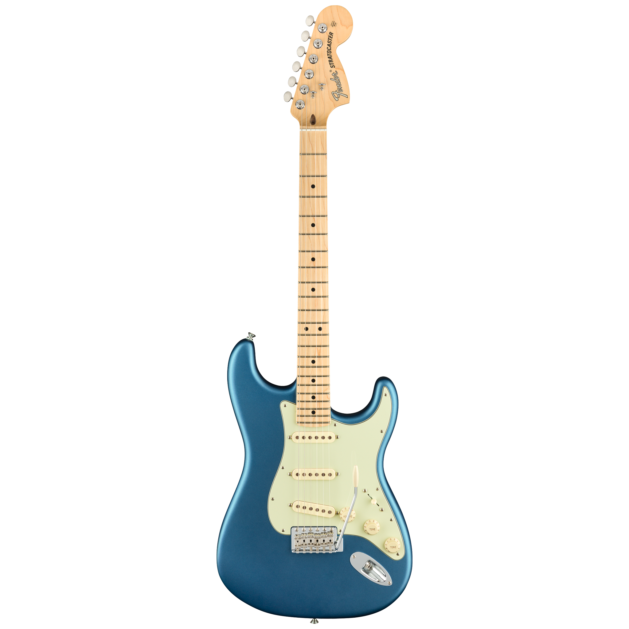  FENDER AMERICAN PERFORMER STRAT MAPLE SATIN LAKE PLACID BLUE #0114912302