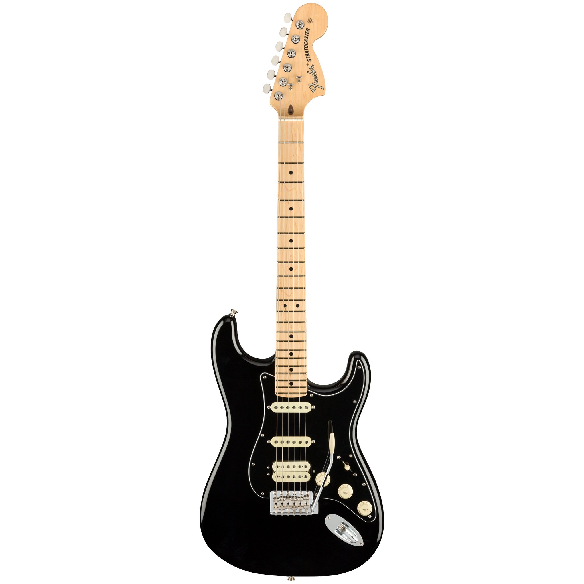  FENDER AMERICAN PERFORMER STRAT HSS MAPLE BLACK #0114922306