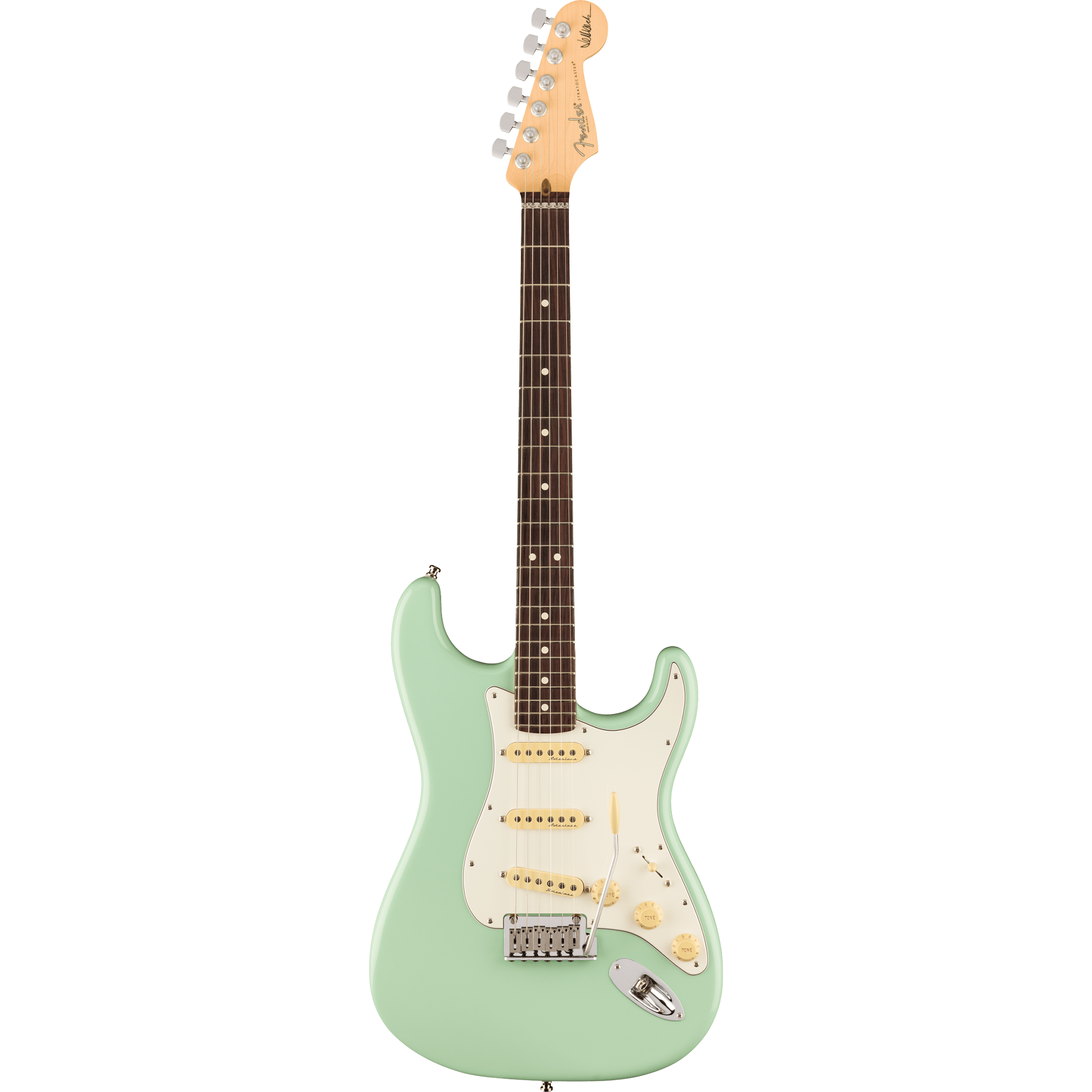  FENDER JEFF BECK STRATOCASTER ROSEWOOD SURF GREEN #0119600857