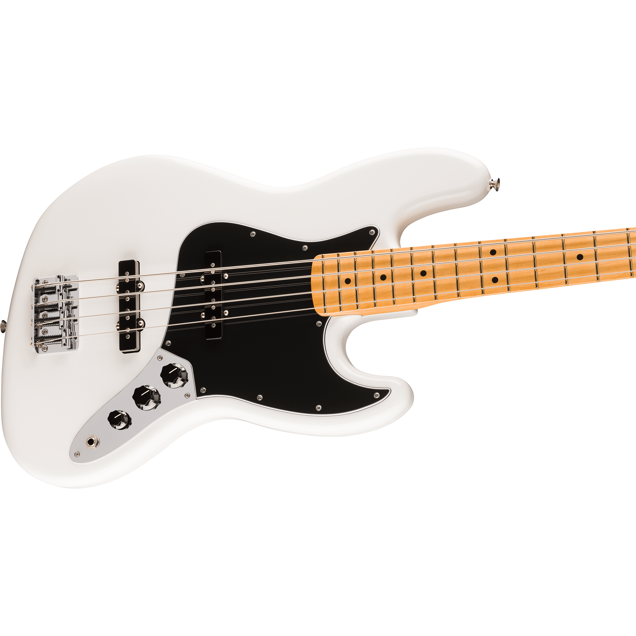  FENDER PLAYER II JAZZ BAZZ MAPLE POLAR WHITE #0140482515