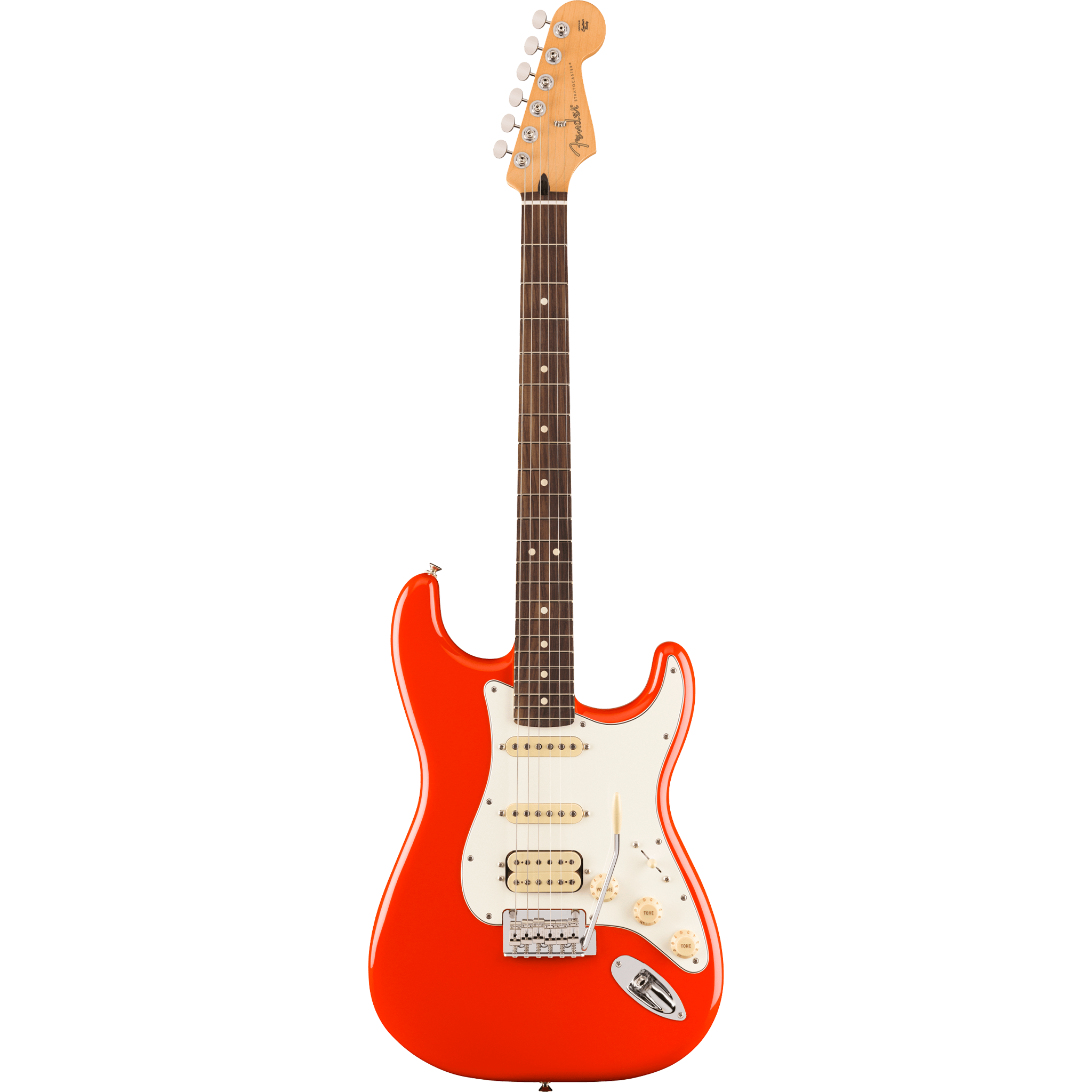  FENDER PLAYER II STRAT HSS ROSEWOOD CORAL RED #0140540558