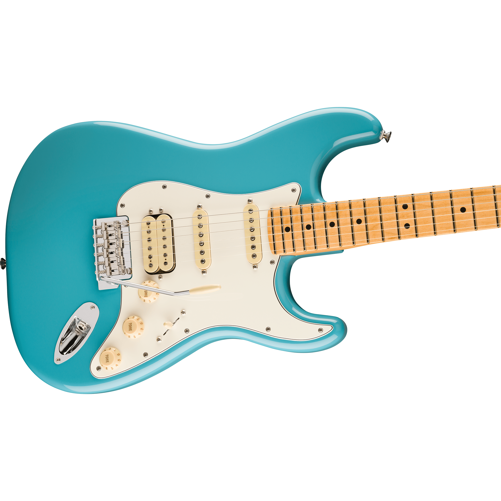  FENDER PLAYER II STRAT HSS MAPLE AQUATONE BLUE #0140542518