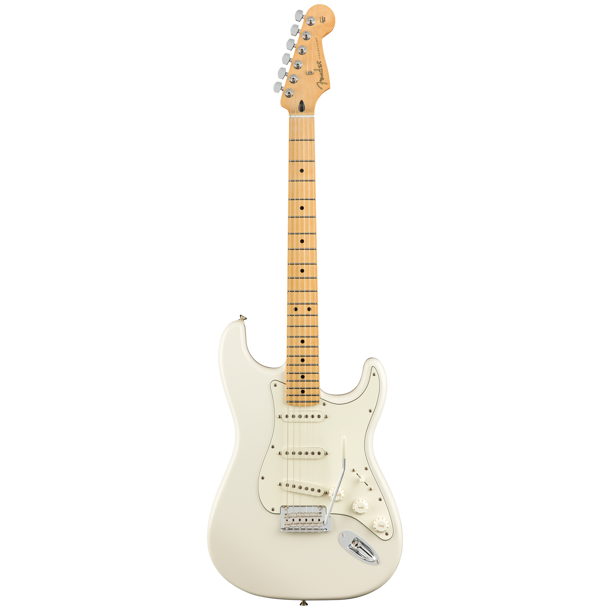  FENDER PLAYER STRAT MAPLE POLAR WHITE #0144502515