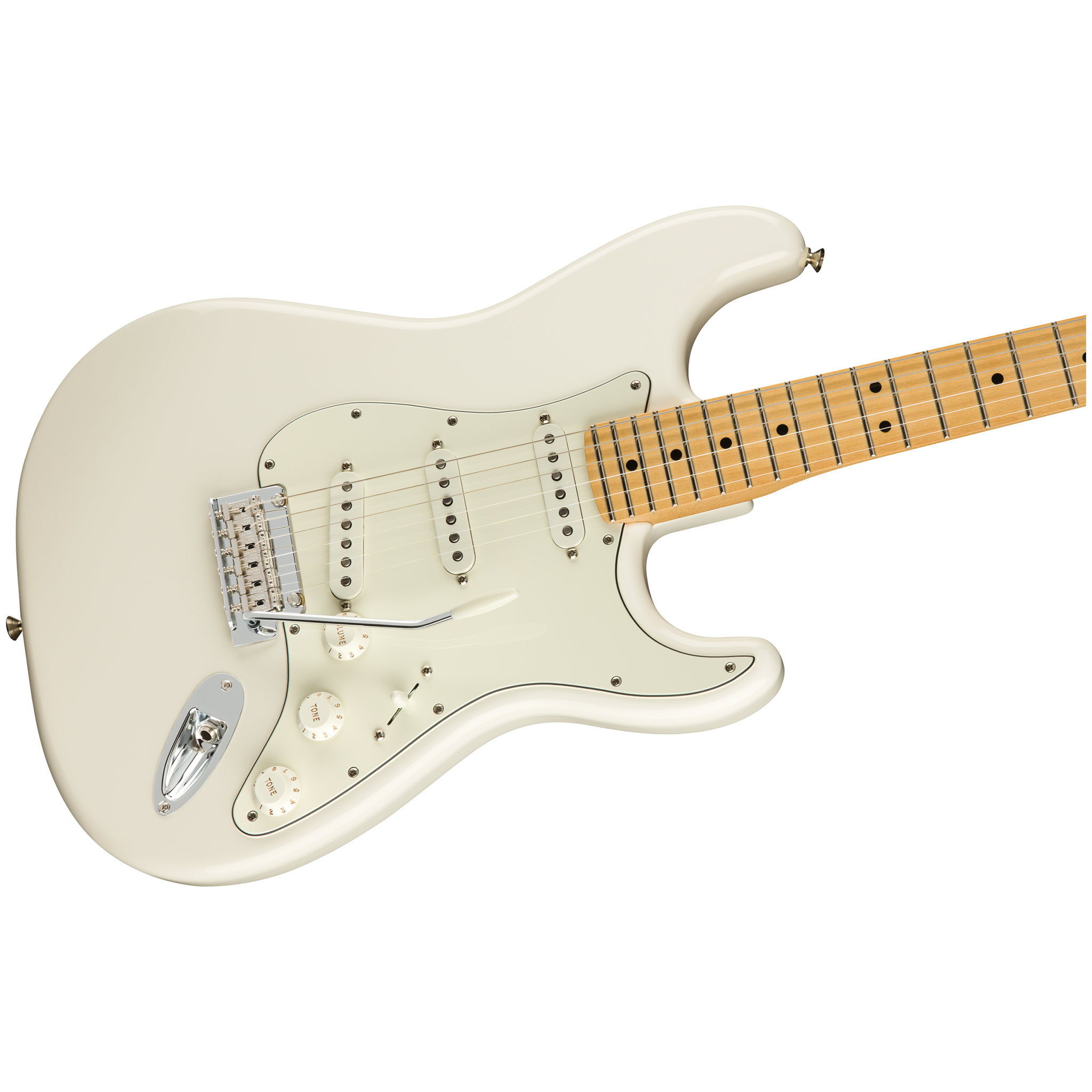  FENDER PLAYER STRAT MAPLE POLAR WHITE #0144502515