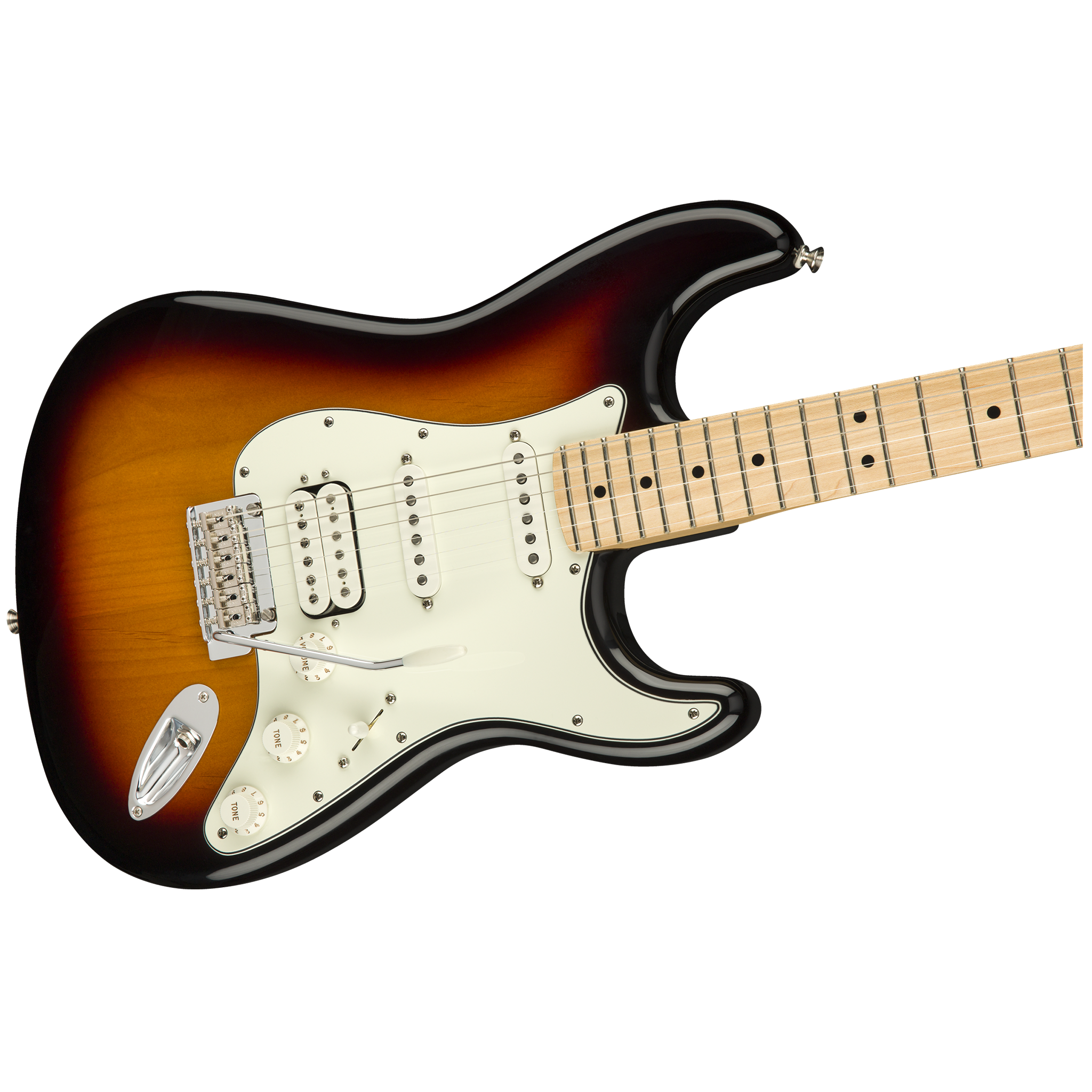  FENDER PLAYER STRAT MAPLE HSS 3-COLOR SUNBURST #0144522500