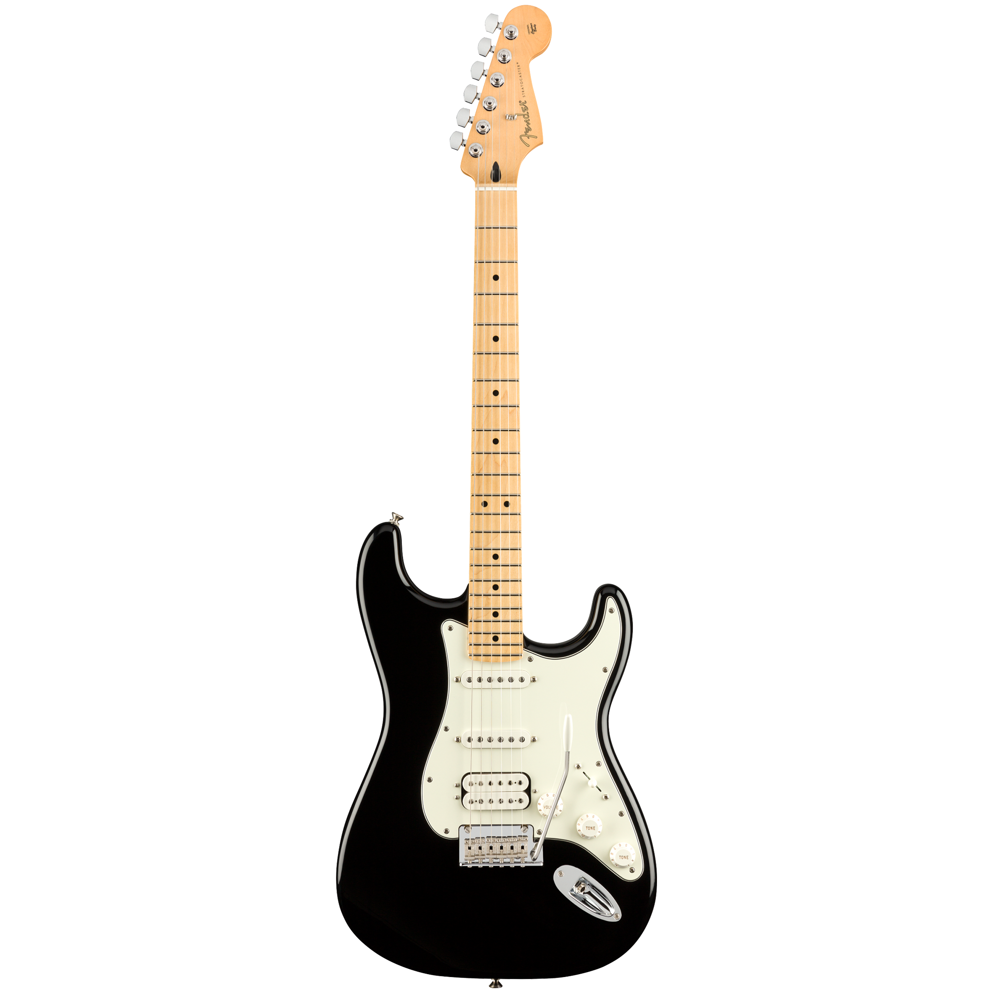  FENDER PLAYER STRAT MAPLE HSS BLACK #0144522506
