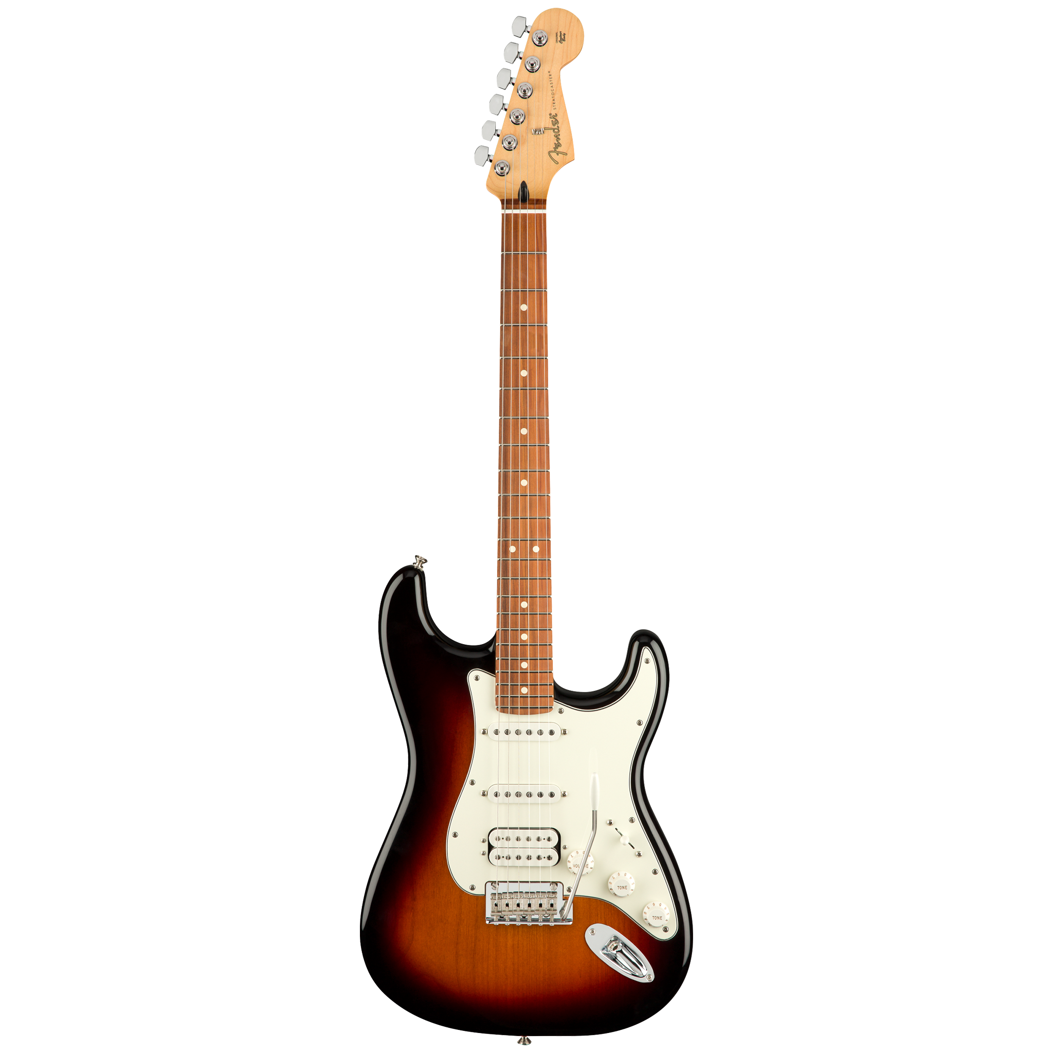  FENDER PLAYER STRAT PAU FERRO HSS 3-COLOR SUNBURST #0144523500